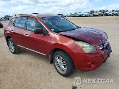 Czwarte zdjęcie samochodu z boku: 2015 NISSAN ROGUE SELECT S VIN:JN8AS5MT9FW654960 - miniatura