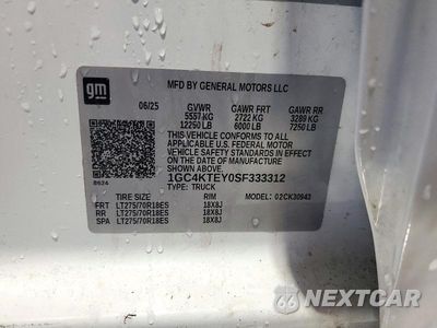 Zdjęcie 12 z 12 samochodu: 2025 CHEVROLET SILVERADO K3500 LT VIN:1GC4KTEY0SF333312 - miniatura