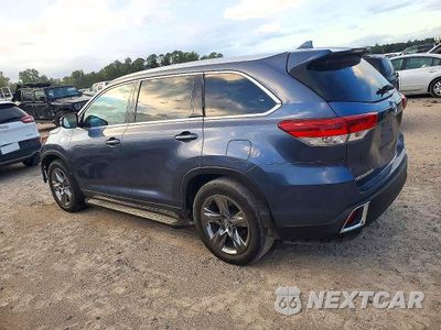 Drugie zdjęcie samochodu z przodu: 2018 TOYOTA HIGHLANDER LIMITED PLATINUM VIN:5TDYZRFH2JS258528 - miniatura