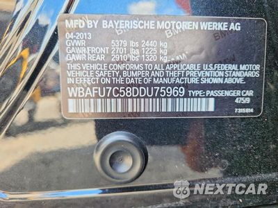 Zdjęcie 12 z 12 samochodu: 2013 BMW 535 XI VIN:WBAFU7C58DDU75969 - miniatura