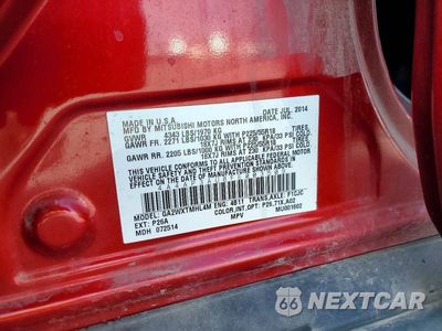 Zdjęcie 12 z 12 samochodu: 2015 MITSUBISHI OUTLANDER SPORT ES VIN:4A4AP3AU8FE003509 - miniatura
