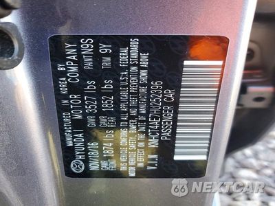 Zdjęcie 12 z 12 samochodu: 2017 HYUNDAI ACCENT VALUE EDITION VIN:KMHCT4AE7HU252396 - miniatura