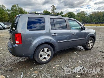 Trzecie zdjęcie samochodu z tyłu: 2011 HONDA PILOT EXL VIN:5FNYF4H64BB089478 - miniatura