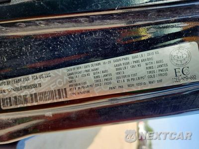 Zdjęcie 14 z 14 samochodu: 2021 JEEP WRANGLER UNLIMITED SAHARA VIN:1C4HJXEG1MW555878 - miniatura