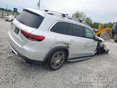 Trzecie zdjęcie samochodu z tyłu: 2020 MERCEDES-BENZ GLS 450 4MATIC VIN:4JGFF5KE1LA228064 - miniatura