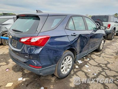 Trzecie zdjęcie samochodu z tyłu: 2021 CHEVROLET EQUINOX VIN:3GNAX5EV7MS143177 - miniatura