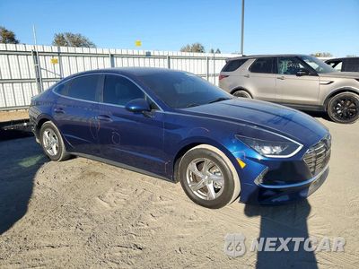 Czwarte zdjęcie samochodu z boku: 2020 HYUNDAI SONATA SE VIN:5NPEG4JA5LH049475 - miniatura