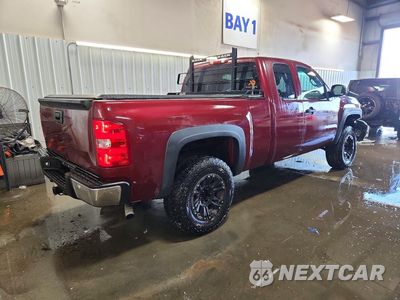 Trzecie zdjęcie samochodu z tyłu: 2013 CHEVROLET SILVERADO K1500 LT VIN:1GCRKSE77DZ125047 - miniatura