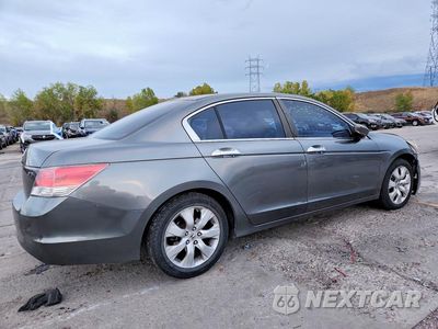Trzecie zdjęcie samochodu z tyłu: 2008 HONDA ACCORD EXL VIN:1HGCP36818A073439 - miniatura