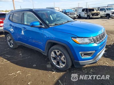 Czwarte zdjęcie samochodu z boku: 2019 JEEP COMPASS LIMITED VIN:3C4NJDCB9KT704243 - miniatura
