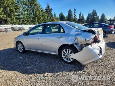 Drugie zdjęcie samochodu z przodu: 2009 TOYOTA COROLLA XLE VIN:JTDBL40E499053277 - miniatura