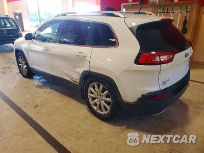 Drugie zdjęcie samochodu z przodu: 2016 JEEP CHEROKEE LIMITED VIN:1C4PJMDSXGW280404 - miniatura