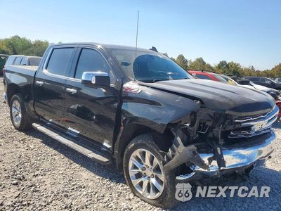 Czwarte zdjęcie samochodu z boku: 2022 CHEVROLET SILVERADO LTD K1500 LTZ VIN:3GCUYGED2NG177697 - miniatura