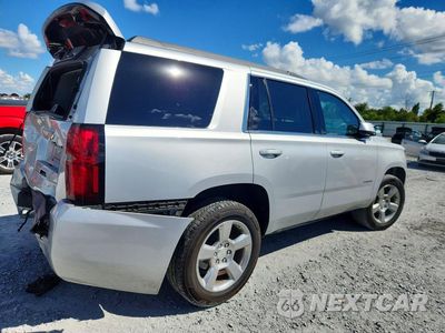 Trzecie zdjęcie samochodu z tyłu: 2018 CHEVROLET TAHOE C1500 LS VIN:1GNSCAKC2JR256481 - miniatura