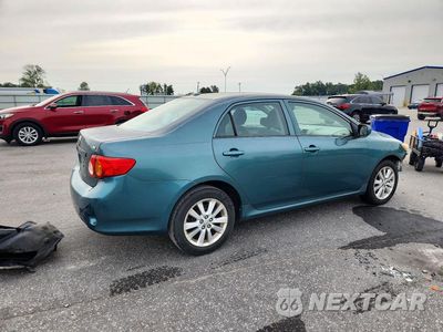 Trzecie zdjęcie samochodu z tyłu: 2010 TOYOTA COROLLA LE VIN:1NXBU4EEXAZ336172 - miniatura