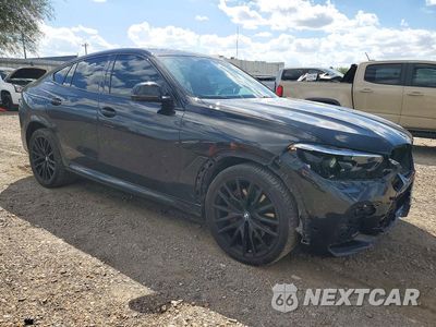 Czwarte zdjęcie samochodu z boku: 2023 BMW X6 XDRIVE40I VIN:5UXCY6C0XP9P60140 - miniatura