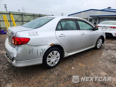 Trzecie zdjęcie samochodu z tyłu: 2009 TOYOTA COROLLA S VIN:2T1BU40EX9C033204 - miniatura