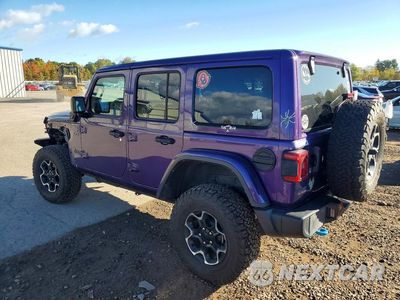 Drugie zdjęcie samochodu z przodu: 2023 JEEP WRANGLER RUBICON 4XE VIN:1C4JJXR69PW541539 - miniatura
