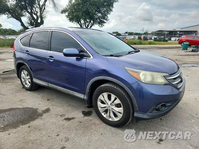 Czwarte zdjęcie samochodu z boku: 2014 HONDA CR-V EXL VIN:2HKRM3H71EH534245 - miniatura