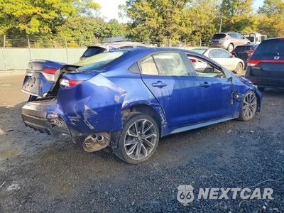Trzecie zdjęcie samochodu z tyłu: 2020 TOYOTA COROLLA SE VIN:JTDS4RCE2LJ010651 - miniatura