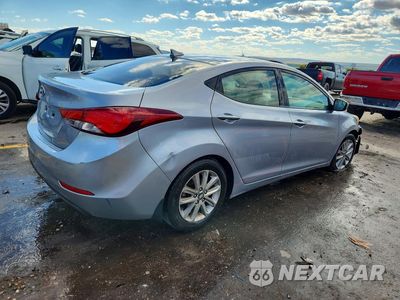 Trzecie zdjęcie samochodu z tyłu: 2016 HYUNDAI ELANTRA SE VIN:5NPDH4AE1GH731318 - miniatura