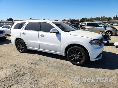 Czwarte zdjęcie samochodu z boku: 2017 DODGE DURANGO GT VIN:1C4RDHDG9HC669590 - miniatura