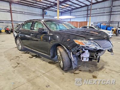 Czwarte zdjęcie samochodu z boku: 2015 LINCOLN MKS VIN:1LNHL9DKXFG603429 - miniatura
