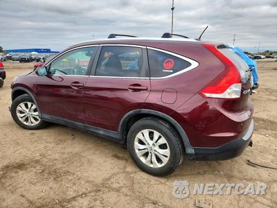 Drugie zdjęcie samochodu z przodu: 2014 HONDA CR-V EXL VIN:5J6RM4H75EL019728 - miniatura