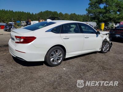 Trzecie zdjęcie samochodu z tyłu: 2018 HONDA ACCORD LX VIN:1HGCV1F17JA066272 - miniatura