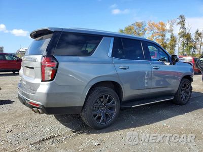 Trzecie zdjęcie samochodu z tyłu: 2023 CHEVROLET TAHOE K1500 PREMIER VIN:1GNSKSKD9PR334619 - miniatura