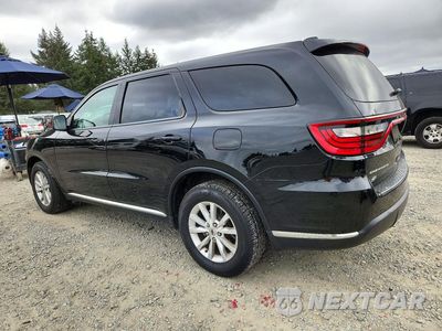 Drugie zdjęcie samochodu z przodu: 2019 DODGE DURANGO SXT VIN:1C4RDJAG0KC606171 - miniatura
