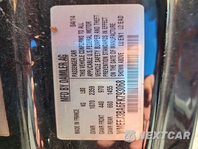 Zdjęcie 13 z 13 samochodu: 2015 SMART FORTWO PURE VIN:WMEEJ3BA6FK793068 - miniatura