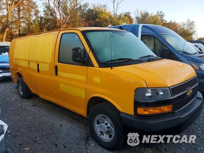 Czwarte zdjęcie samochodu z boku: 2024 CHEVROLET EXPRESS G2500 VIN:1GCWGBFP0R1102945 - miniatura