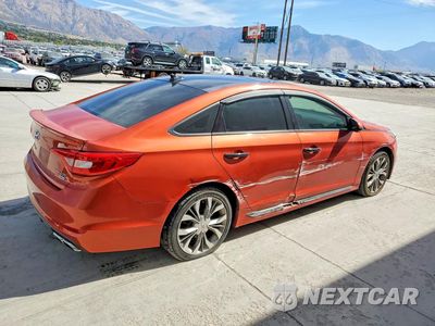 Trzecie zdjęcie samochodu z tyłu: 2015 HYUNDAI SONATA LIMITED 2.0T VIN:5NPE34AB2FH123959 - miniatura