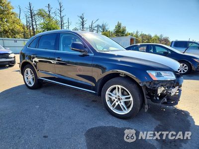 Czwarte zdjęcie samochodu z boku: 2017 AUDI Q5 PREMIUM PLUS VIN:WA1L2AFP8HA008719 - miniatura