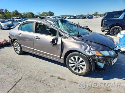Czwarte zdjęcie samochodu z boku: 2009 HONDA CIVIC EX VIN:1HGFA16869L005291 - miniatura