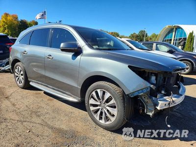 Czwarte zdjęcie samochodu z boku: 2014 ACURA MDX TECHNOLOGY VIN:5FRYD4H46EB003188 - miniatura