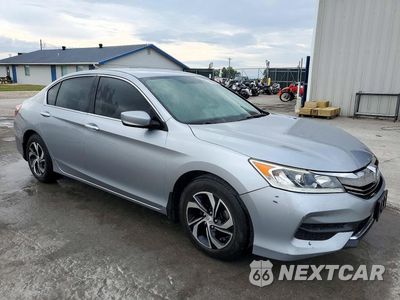 Czwarte zdjęcie samochodu z boku: 2017 HONDA ACCORD LX VIN:1HGCR2F36HA237390 - miniatura