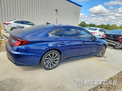 Trzecie zdjęcie samochodu z tyłu: 2020 HYUNDAI SONATA SEL PLUS VIN:5NPEJ4J23LH019756 - miniatura