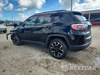 Drugie zdjęcie samochodu z przodu: 2020 JEEP COMPASS SPORT VIN:3C4NJDAB0LT174569 - miniatura