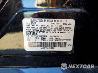 Zdjęcie 13 z 13 samochodu: 2017 INFINITI Q50 3.0T PREMIUM VIN:JN1EV7AR1HM830202 - miniatura