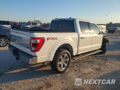 Trzecie zdjęcie samochodu z tyłu: 2022 FORD F150 SUPERCREW VIN:1FTFW1E53NFA26339 - miniatura