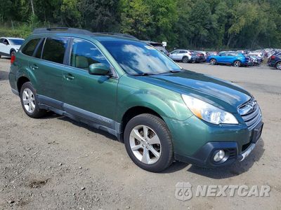 Czwarte zdjęcie samochodu z boku: 2014 SUBARU OUTBACK 2.5I LIMITED VIN:4S4BRBLC4E3202258 - miniatura