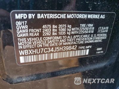 Zdjęcie 13 z 13 samochodu: 2018 BMW X1 SDRIVE28I VIN:WBXHU7C34J5H39842 - miniatura
