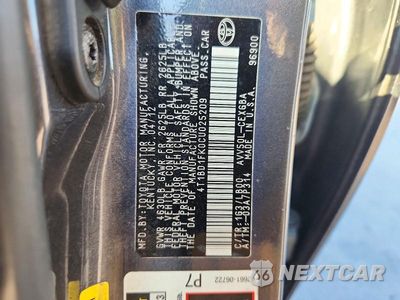 Zdjęcie 12 z 12 samochodu: 2012 TOYOTA CAMRY HYBRID XLE VIN:4T1BD1FK0CU025209 - miniatura