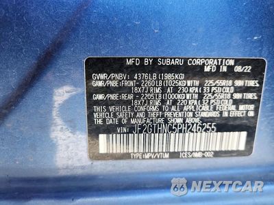Zdjęcie 13 z 13 samochodu: 2023 SUBARU CROSSTREK LIMITED VIN:JF2GTHNC5PH246255 - miniatura