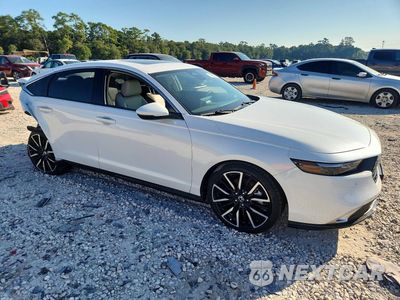Czwarte zdjęcie samochodu z boku: 2025 HONDA ACCORD TOURING HYBRID VIN:1HGCY2F88SA086834 - miniatura