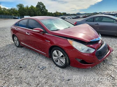 Czwarte zdjęcie samochodu z boku: 2013 HYUNDAI SONATA VIN:KMHEC4A47DA090362 - miniatura