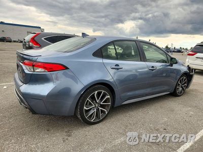 Trzecie zdjęcie samochodu z tyłu: 2021 TOYOTA COROLLA SE VIN:JTDS4MCE9MJ061066 - miniatura