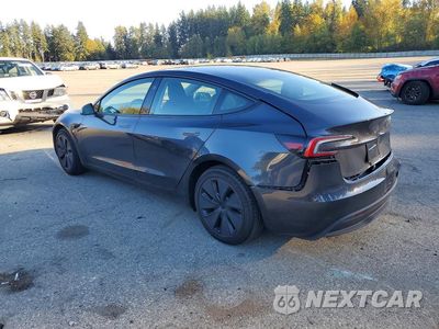 Drugie zdjęcie samochodu z przodu: 2024 TESLA MODEL 3 VIN:5YJ3E1EA4RF835118 - miniatura